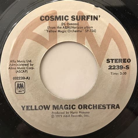 Yelloq magic orchestra cosnic surfin